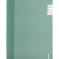 Caderno Agrafado A4 Flex 48 Folhas 90G Pautado Verde Escuro Note!
