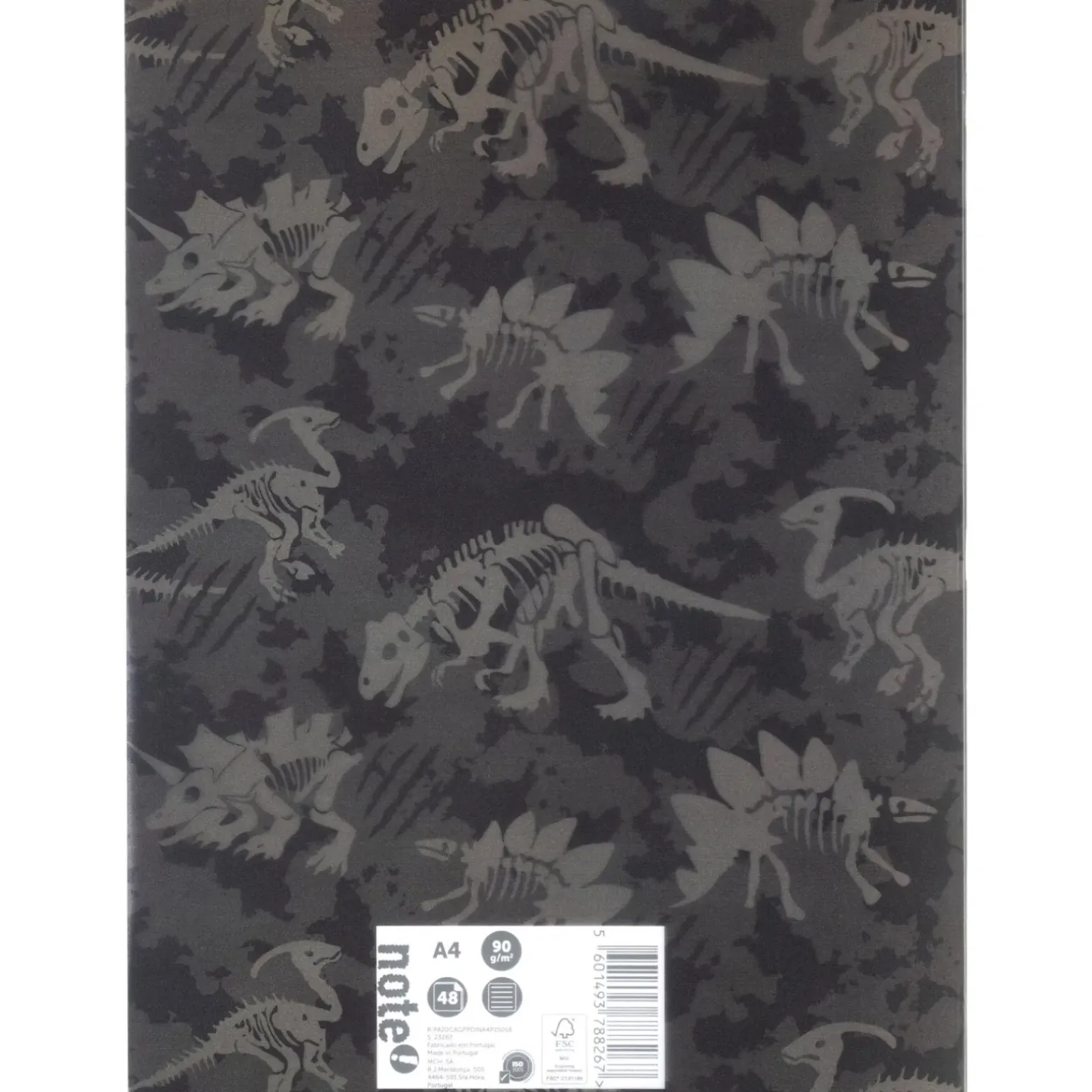 Caderno Agrafado A4 Flex Pautado 48 Folhas 90G T-Rex Note!