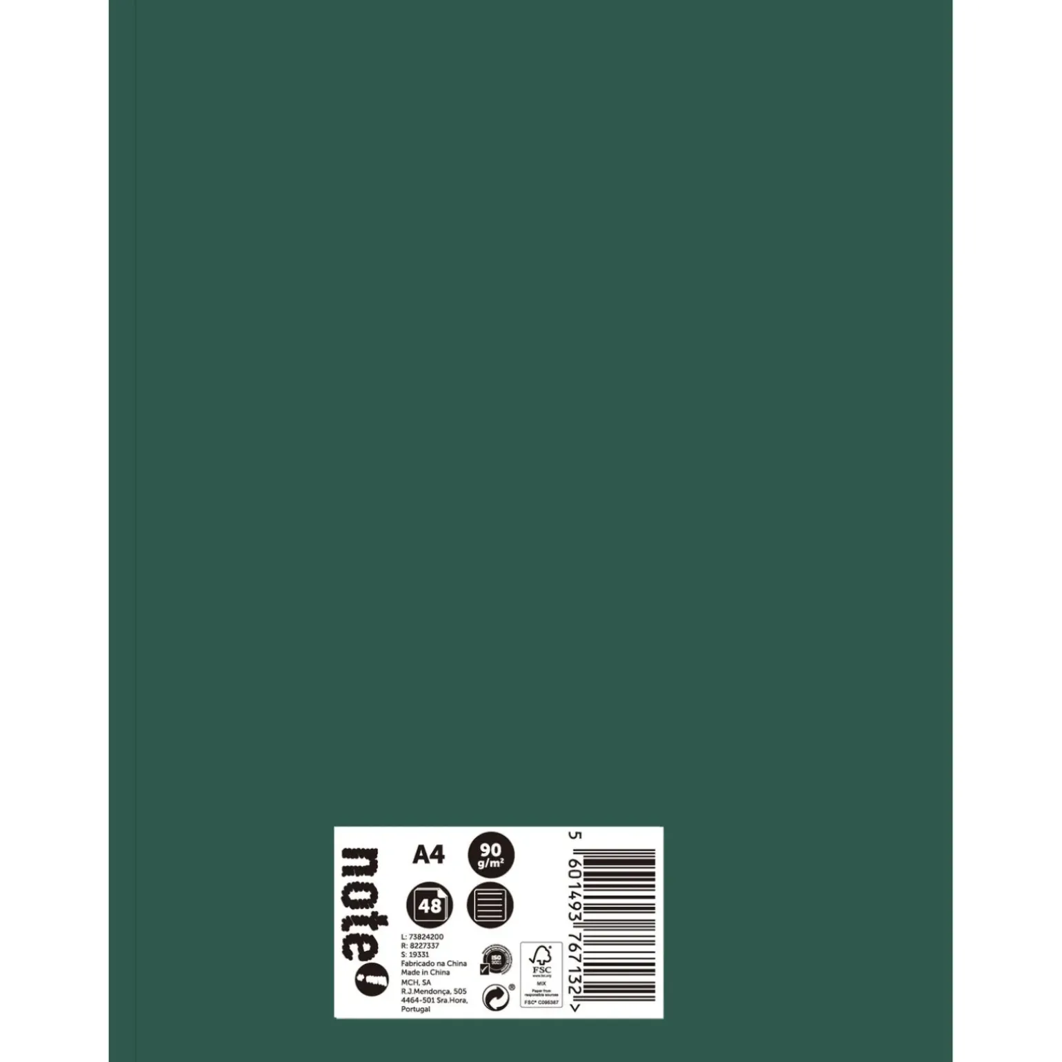 Caderno Agrafado A4 48 Folhas Pautado 2Em1 Note!