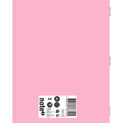 Caderno Agrafado A4 48 Folhas Pautado 2Em1 Pastel Note!