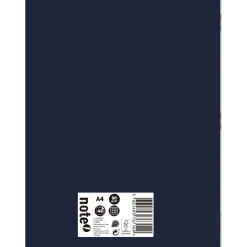 Caderno Agrafado A4 48 Folhas Quadriculado 2Em1 Note!
