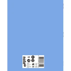 Caderno Agrafado A4 48 Folhas Quadriculado 2Em1 Note!