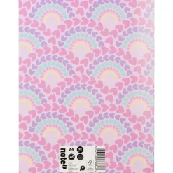 Caderno Agrafado A4 Pautado 40 Folhas 60G Com cartaão Mermaid