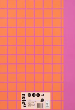 Caderno Agrafado A4 Pautado 40 Folhas 60g Grid Note!