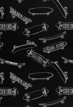 Caderno Agrafado A4 Pautado 40 Folhas 60g Skate Note!