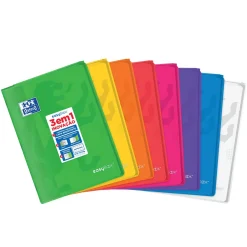 Caderno Agrafado A4 Quadriculado Easybook Sortido 3Em1 Oxford