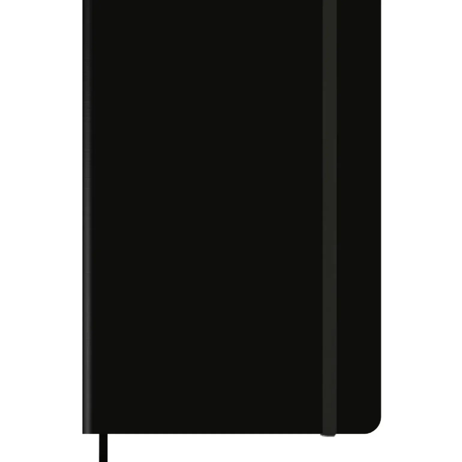 Caderno Agrafado B5 Capa dura com Elástico Pautado Preto Note!