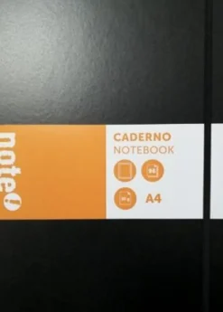 Caderno Agrafado com Elástico A4 Liso
