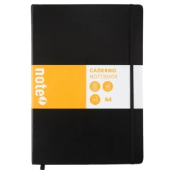 Caderno Agrafado com Elástico A4 Pautado