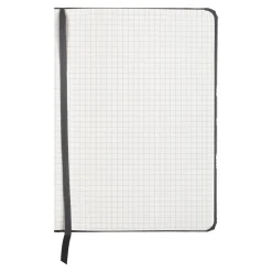Caderno Agrafado com Elástico A5 Quadriculado