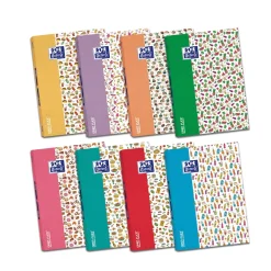 Caderno Agrafado Openflex Funny Food A4 Pautado (várias cores)