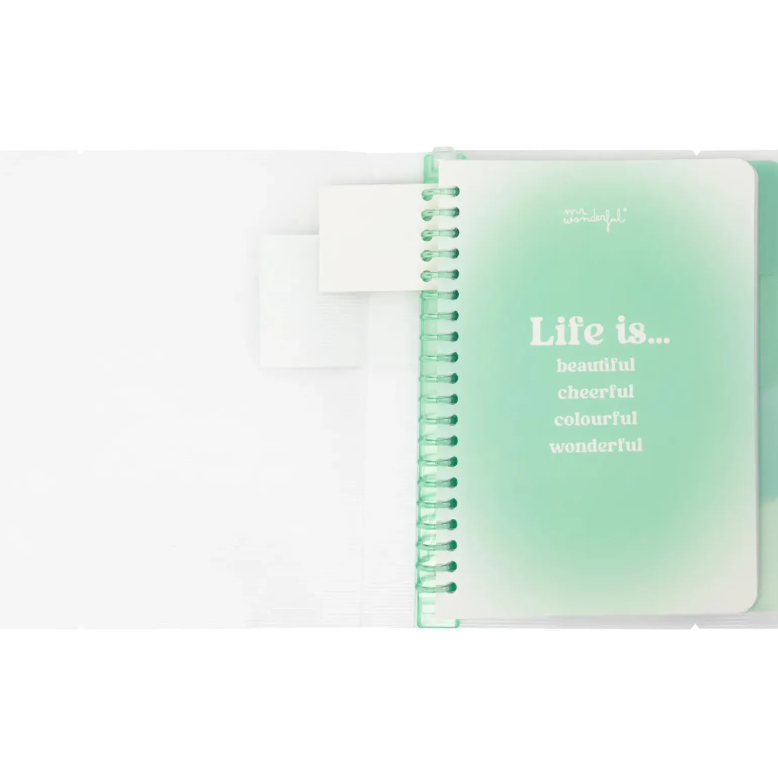 Caderno A5 - Life Is Beautiful