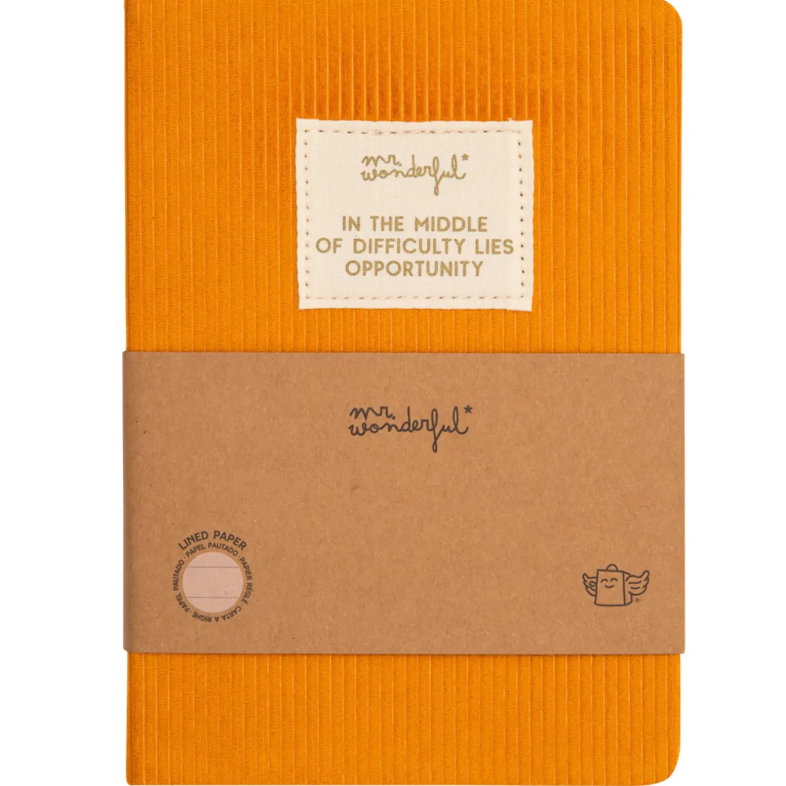 Caderno A5 - Mustard In The Middle