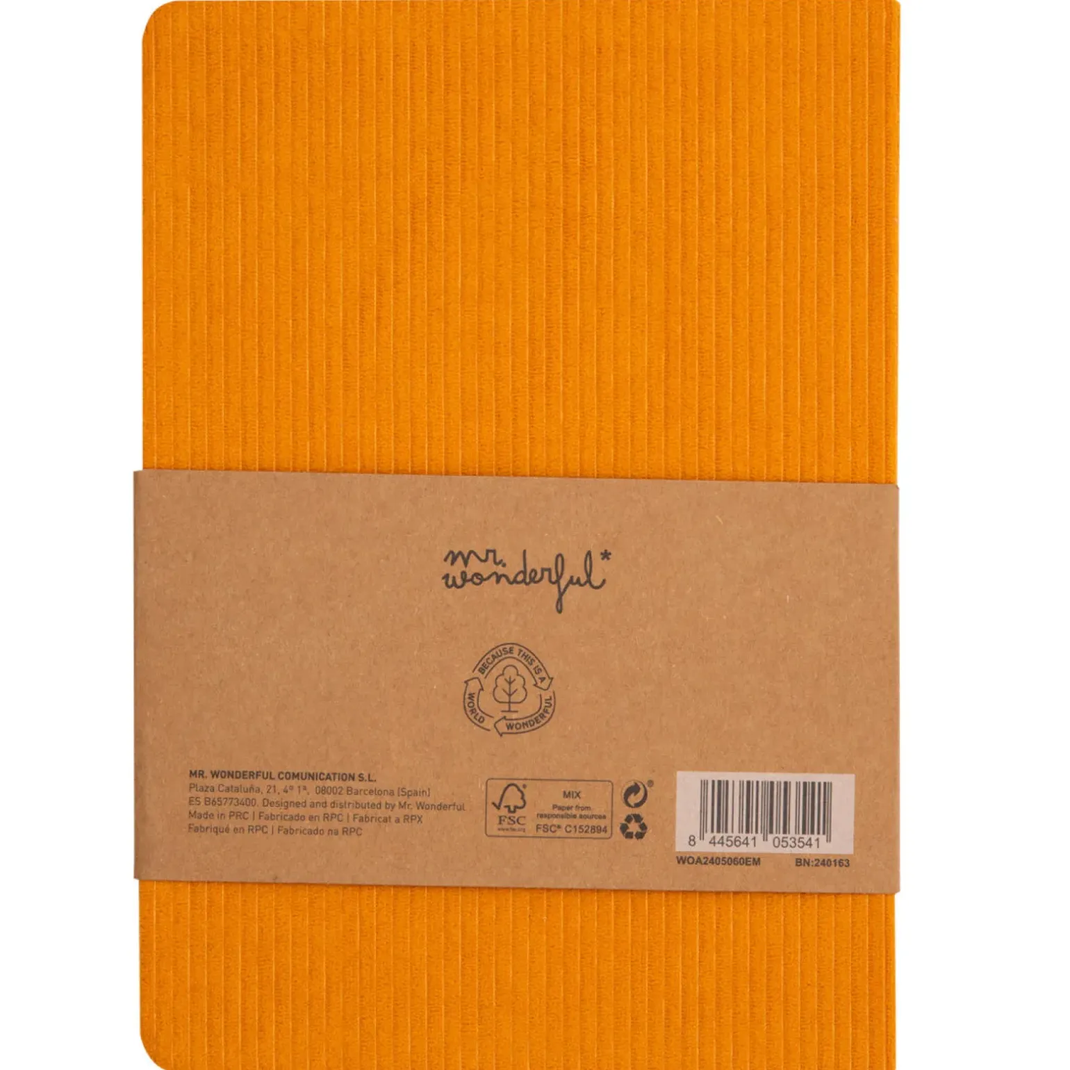 Caderno A5 - Mustard In The Middle