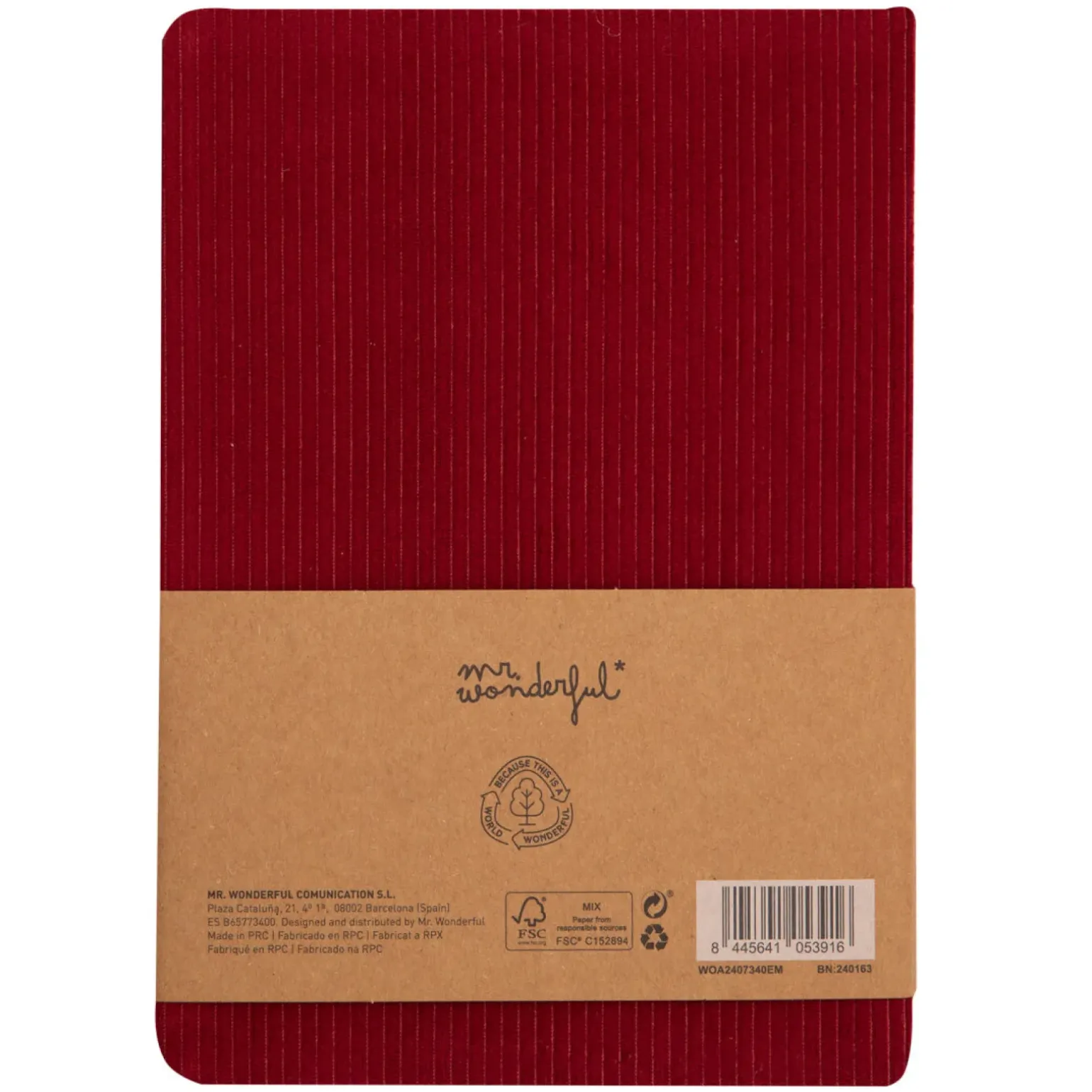 Caderno A5 - Pink In The Middle