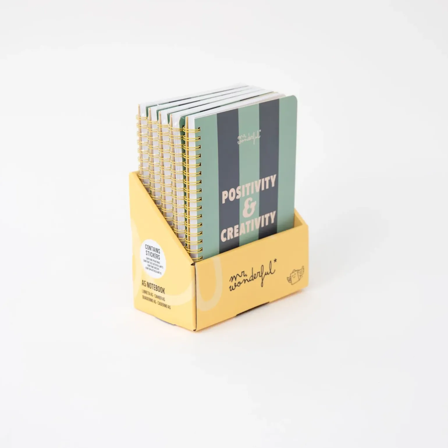 Caderno A5 - Positivity & Creativity