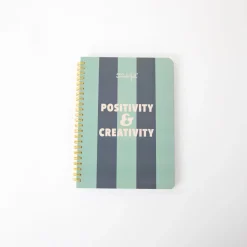 Caderno A5 - Positivity & Creativity