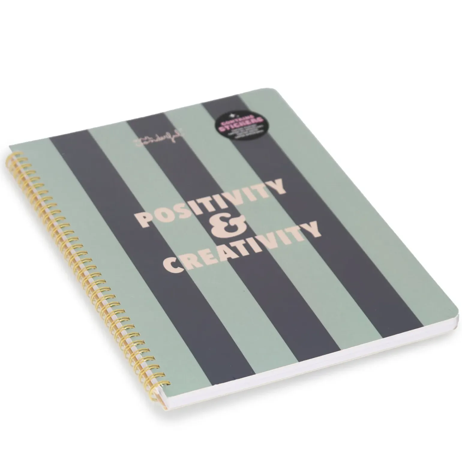 Caderno A4 - Positivity & Creativity