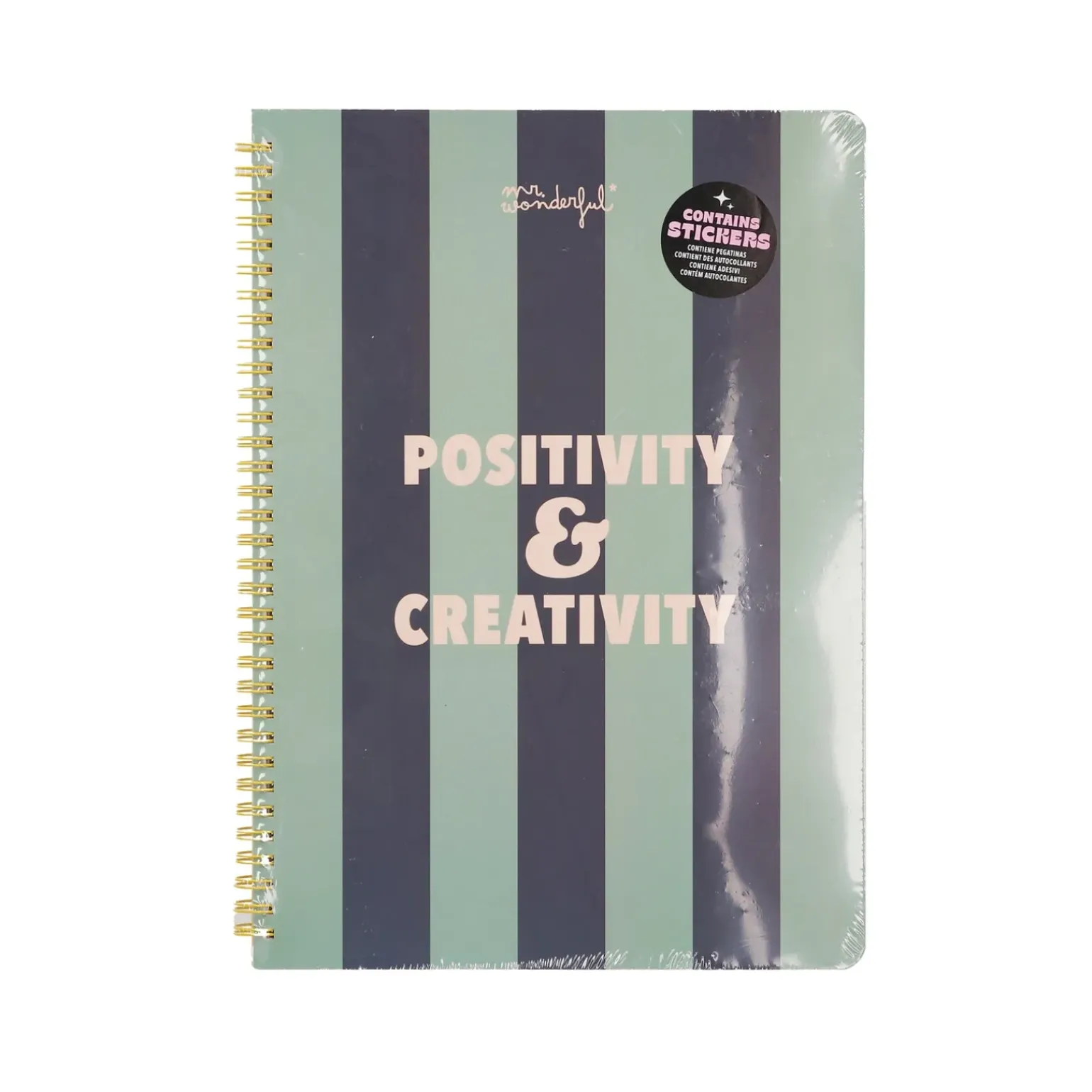 Caderno A4 - Positivity & Creativity
