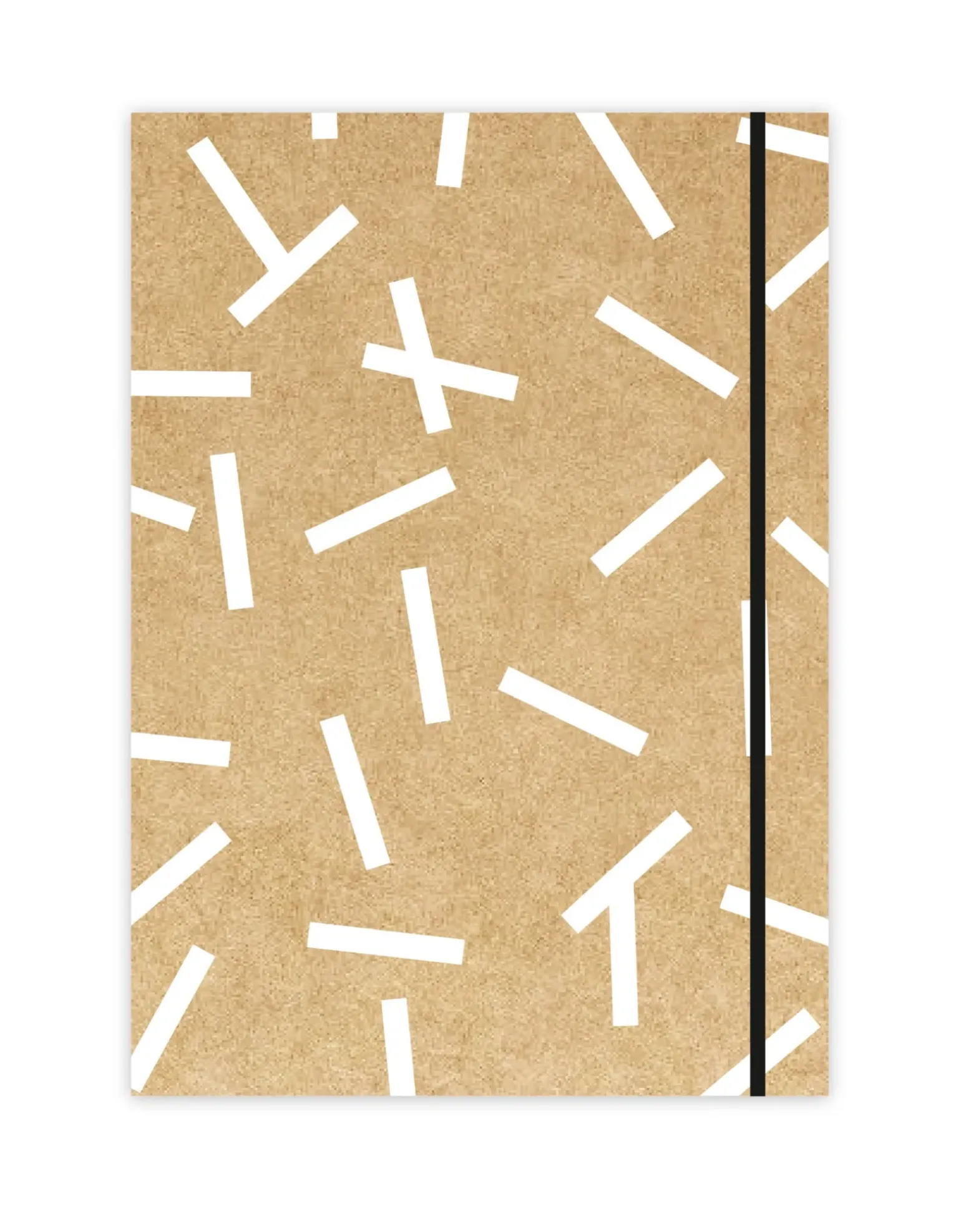 Caderno A5 - Preto E Branco Sortido