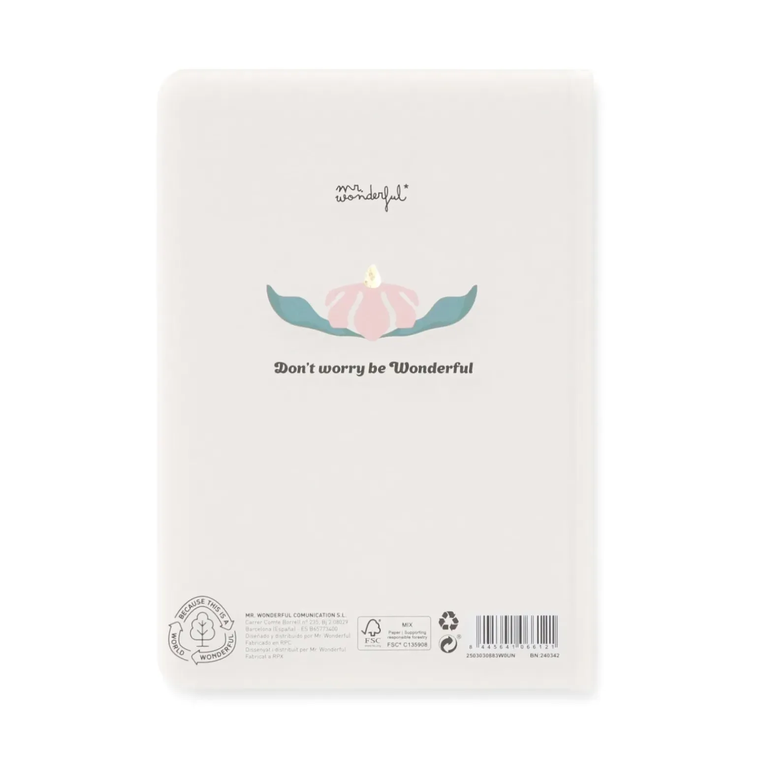 Caderno A5 - Print Flores