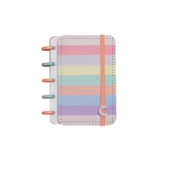 Caderno Arco-Íris Pastel