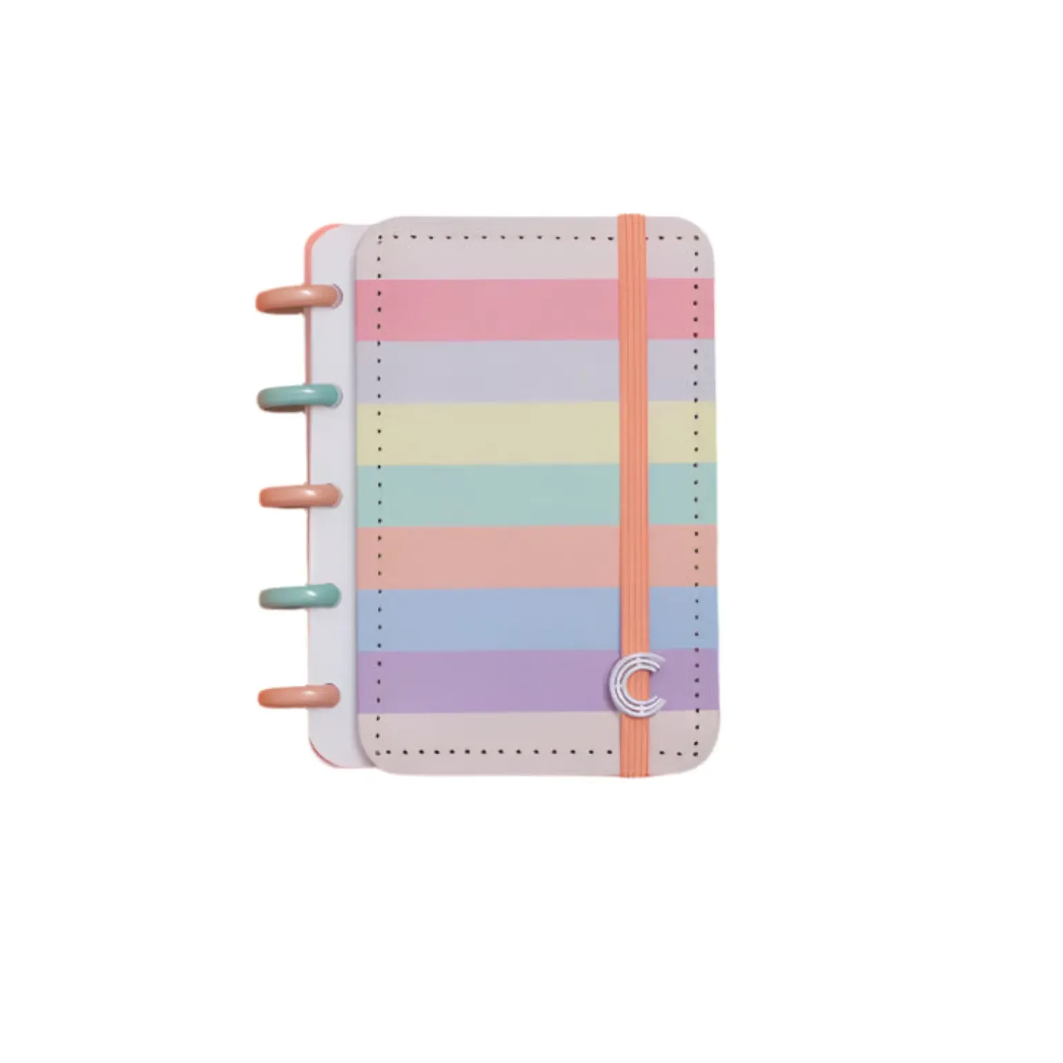 Caderno Arco-Íris Pastel