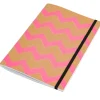Caderno A5 - Riscas Cores Sortido