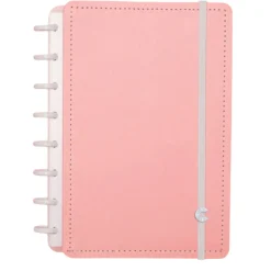 Caderno A5 Rosa Pastel