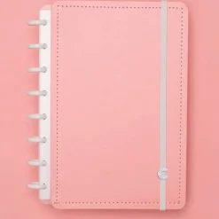 Caderno A5 Rosa Pastel