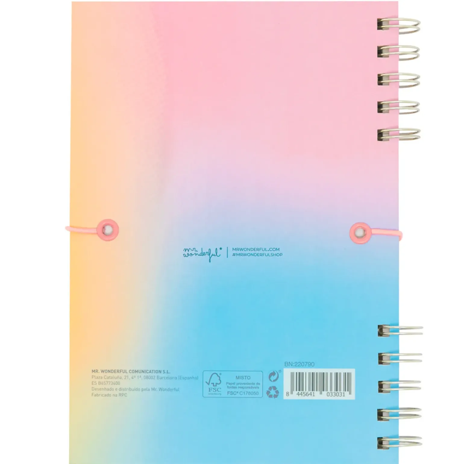 Caderno A5 Rosa - Tudo O Que Vou Conseguir