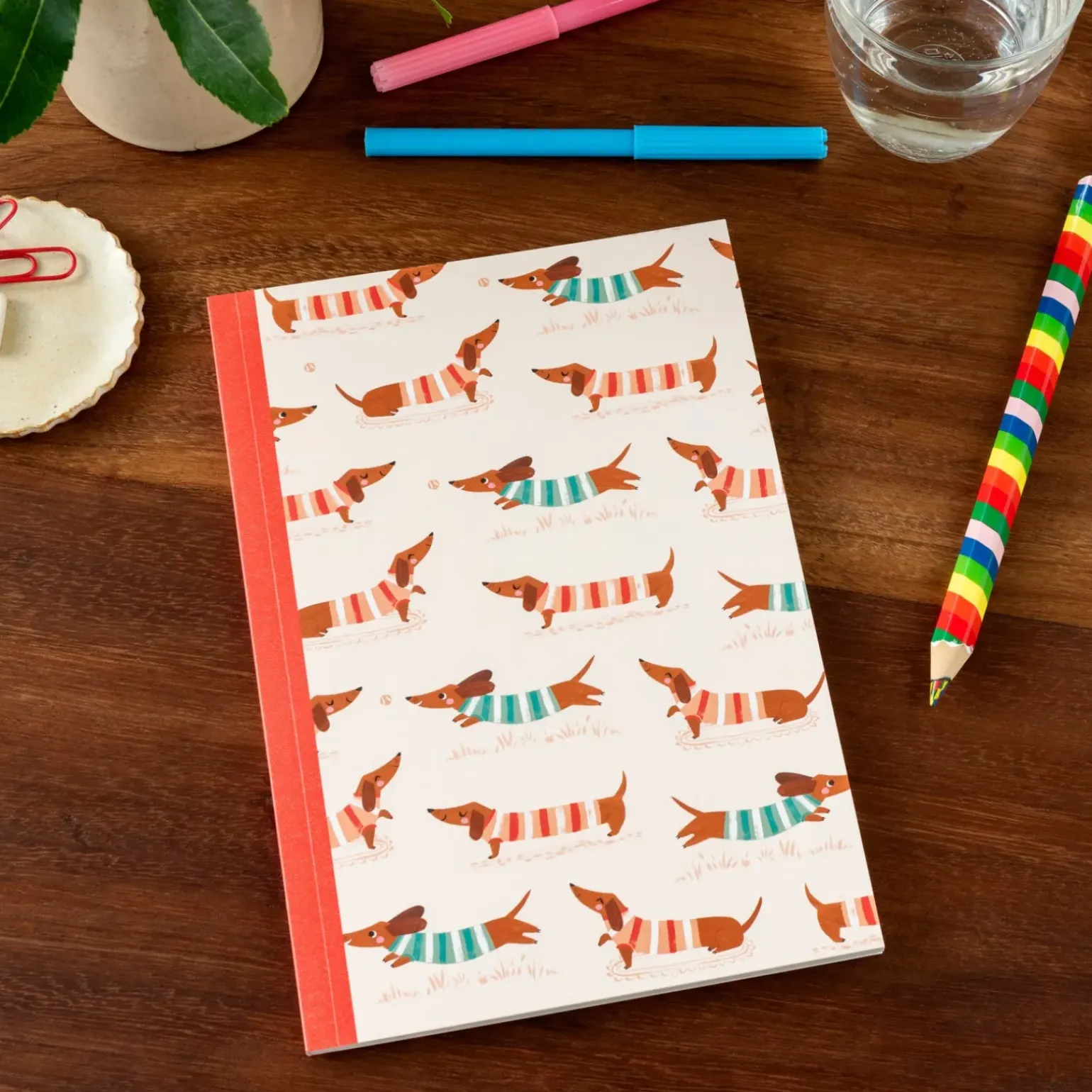 Caderno A5 - Sausage Dog