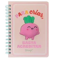 Caderno A5 Squishy - Beterraba