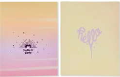 Caderno A5 - Sunset Love Sortido