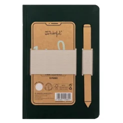 Caderno A5 + Suporte Telemóvel e Caneta