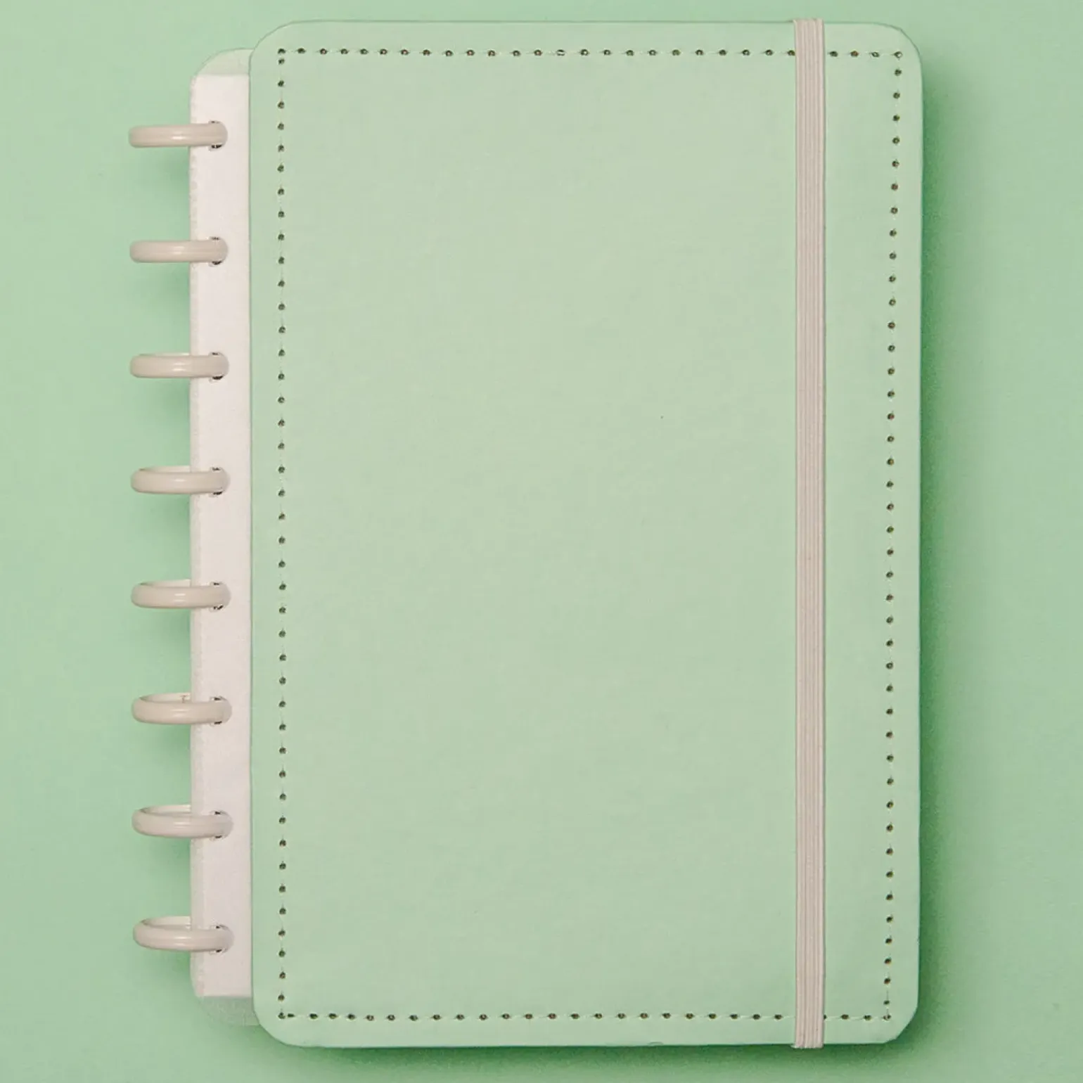 Caderno A5 Verde Pastel