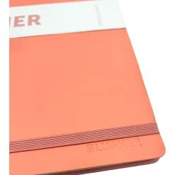 Caderno B5 Com Elástico Pautada 80 Folhas Your Colour Peach
