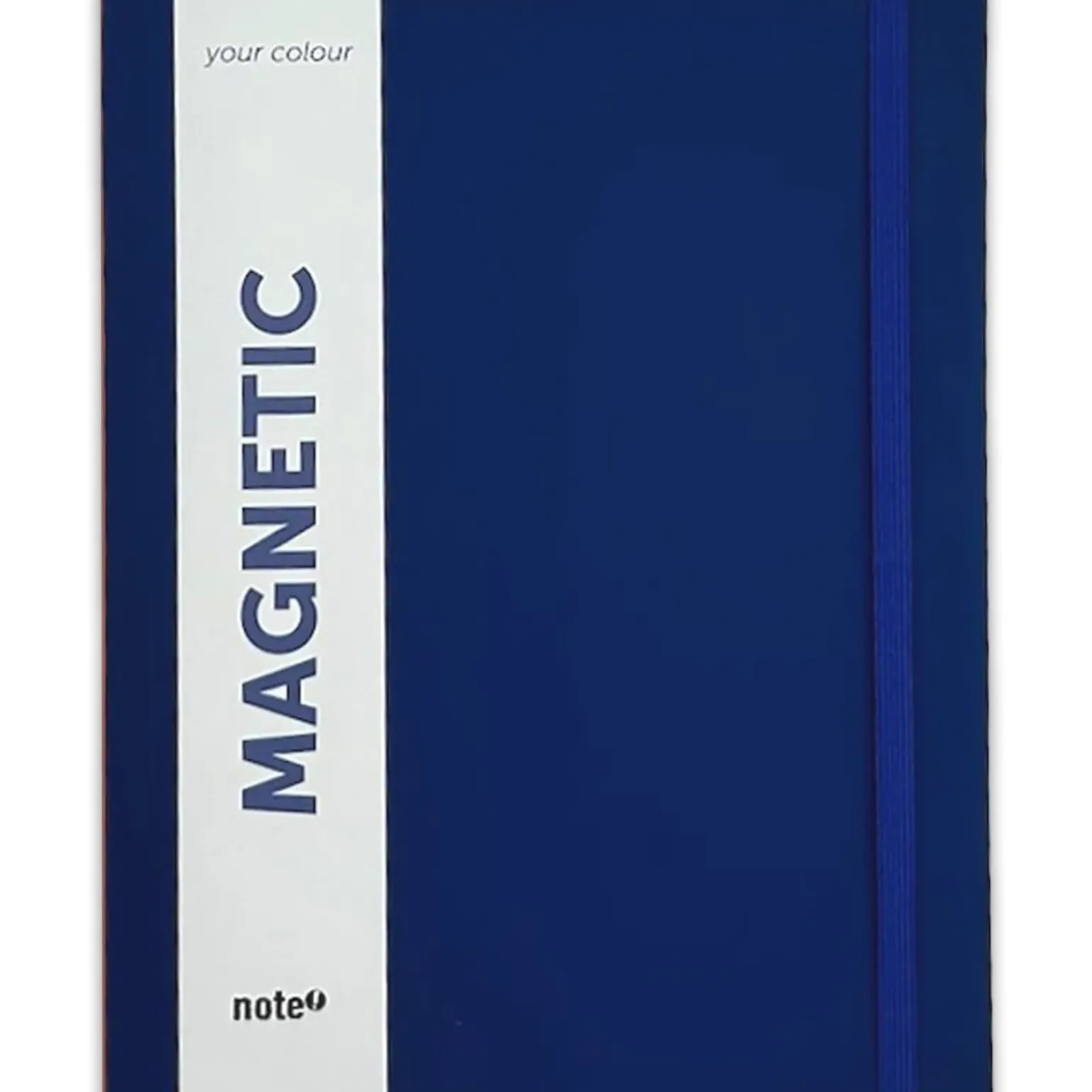 Caderno B5 Com Elástico Pautado 80 Folhas Your Colour Azul Note