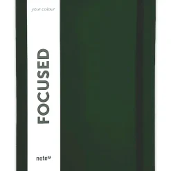 Caderno B5 Com Elástico Pautado 80 Folhas Your Colour Verde Note