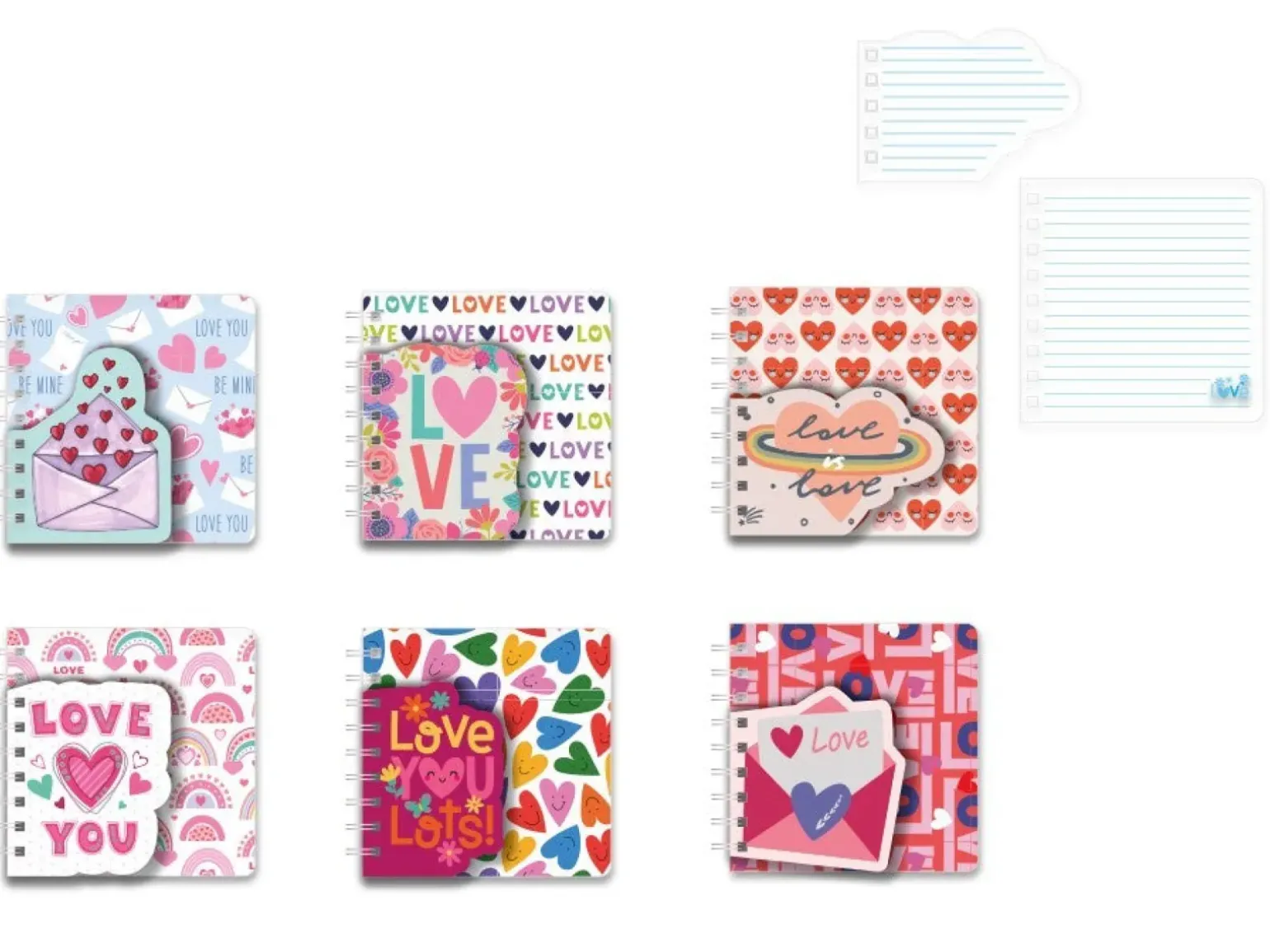 Caderno - Capa Dupla Love Sortido