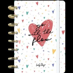 Caderno De Discos A5 - Go With The Flow