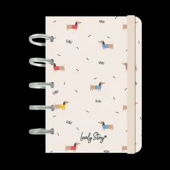 Caderno De Discos A6 Pautado - Sand Guau