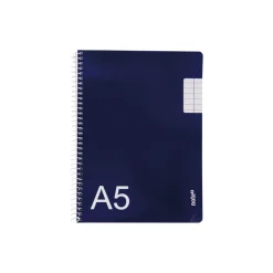 Caderno Espiral A5 Azul 80 Folhas Pautado Note!