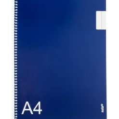 Caderno Espiral A4 Azul 80 Folhas Pautado Note!