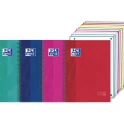 Caderno Espiral A4 Capa Dura 10 Disciplinas 150 Folhas Pautado Oxford