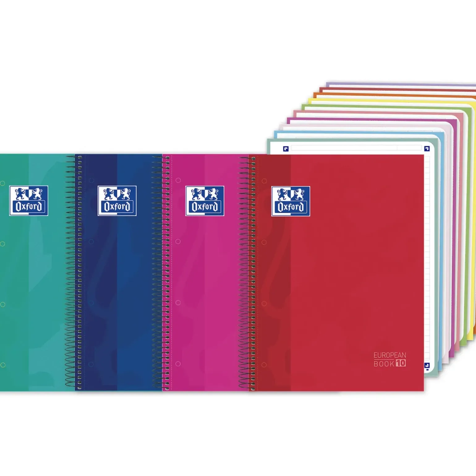 Caderno Espiral A4 Capa Dura 10 Disciplinas 150 Folhas Pautado Oxford