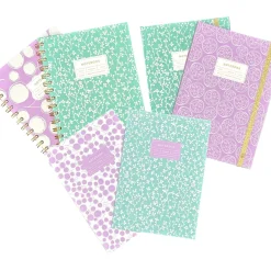 Caderno Espiral A5 Capa Dura Liso 96F Bloom Note!