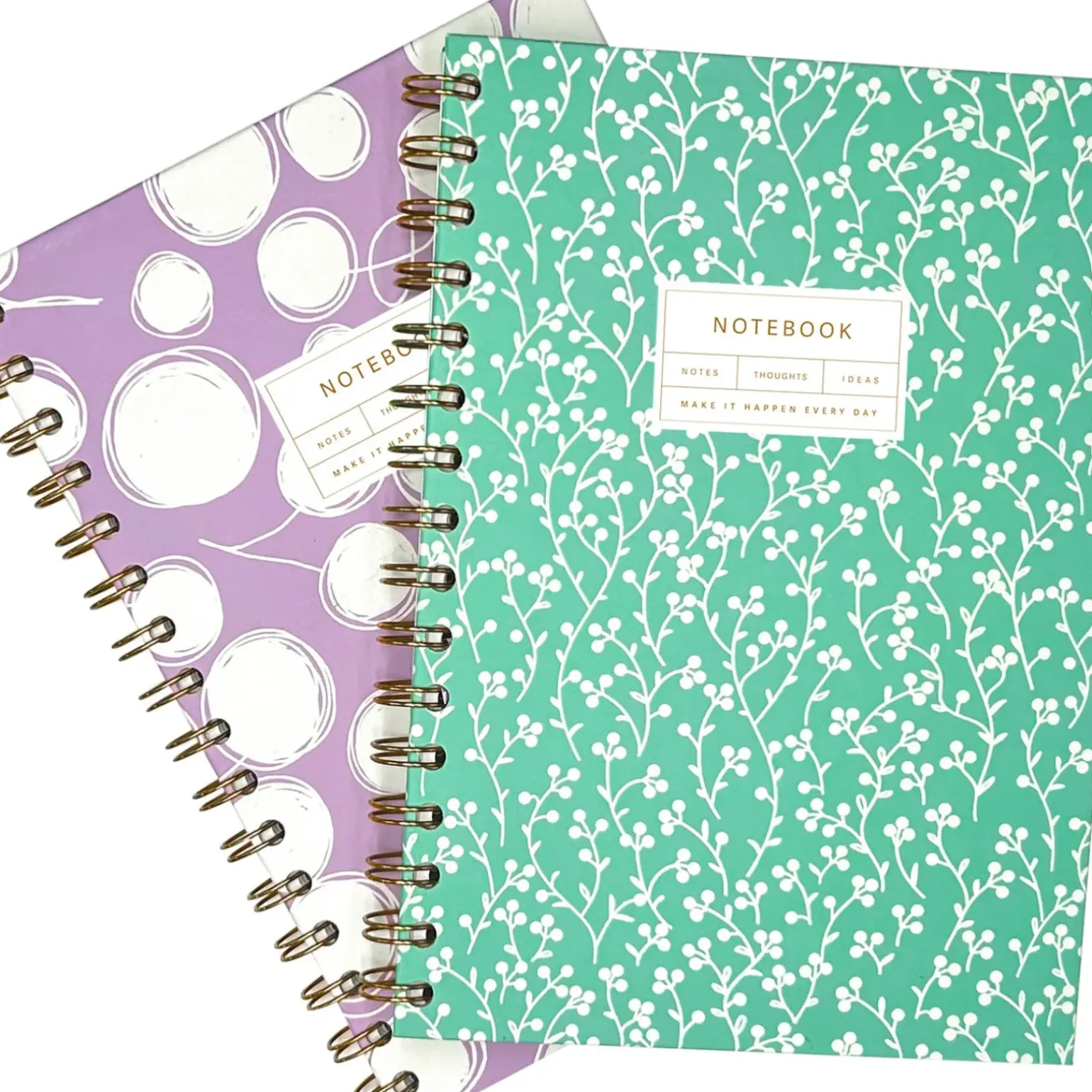 Caderno Espiral A5 Capa Dura Liso 96F Bloom Note!