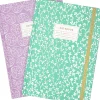 Caderno Espiral A5 Capa Dura Liso 96F com Elástico Bloom