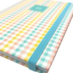 Caderno Espiral A5 Capa Dura Liso 96F com Elástico Square